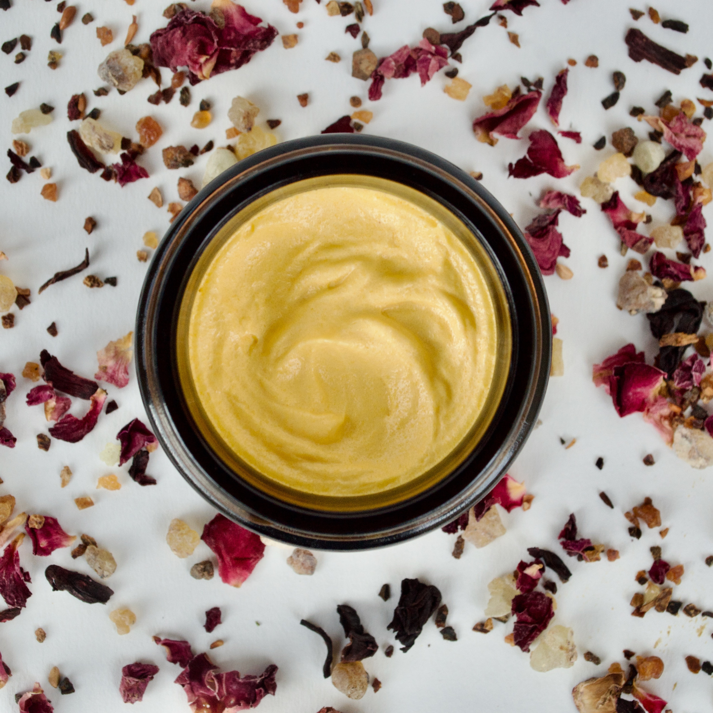 Seabuckthorne Botanical Whipped Tallow Balm with Rose, Rosehip, Hibiscus, Frankincense & Myrrh Resin