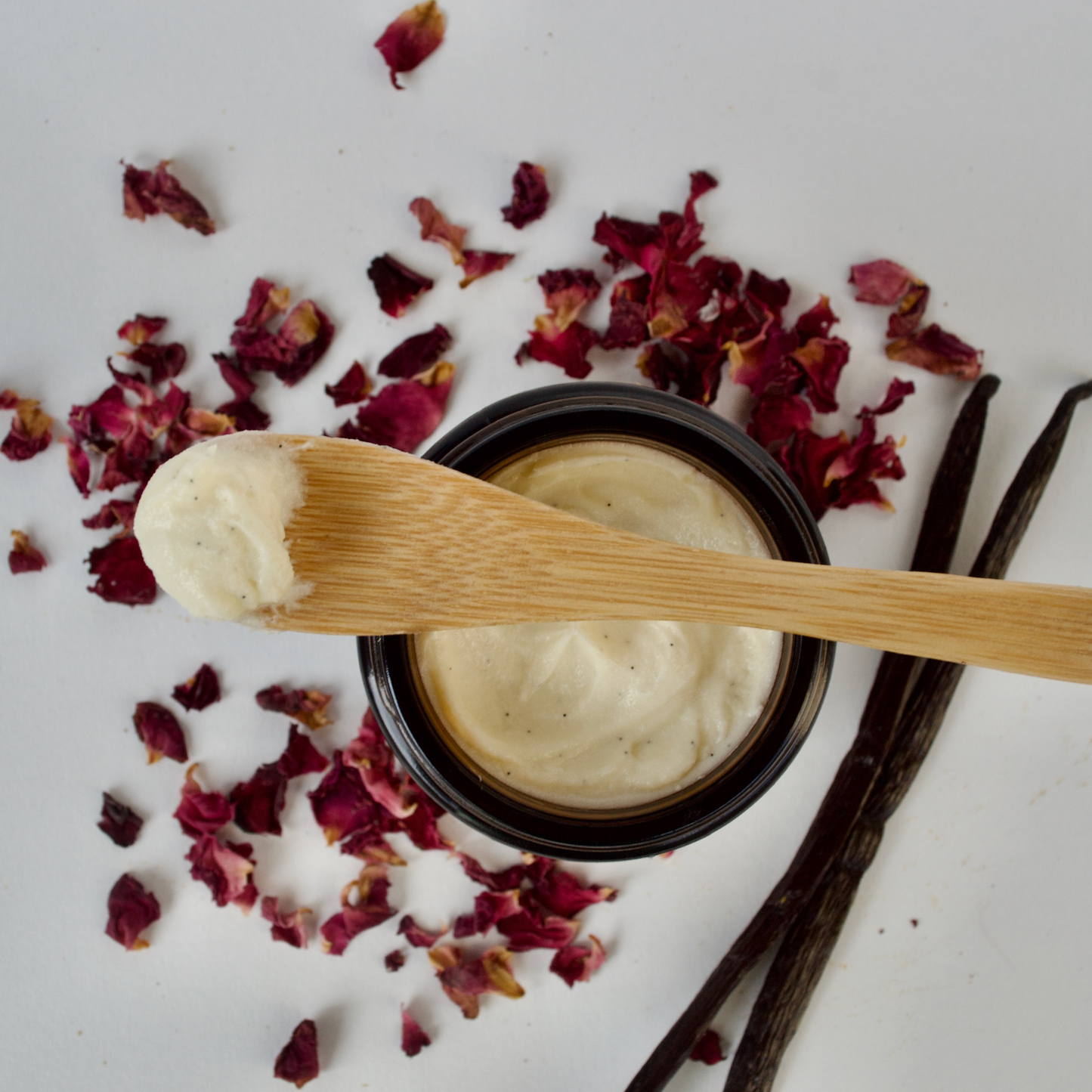 Organic Red Rose and Vanilla Whipped Tallow Balm