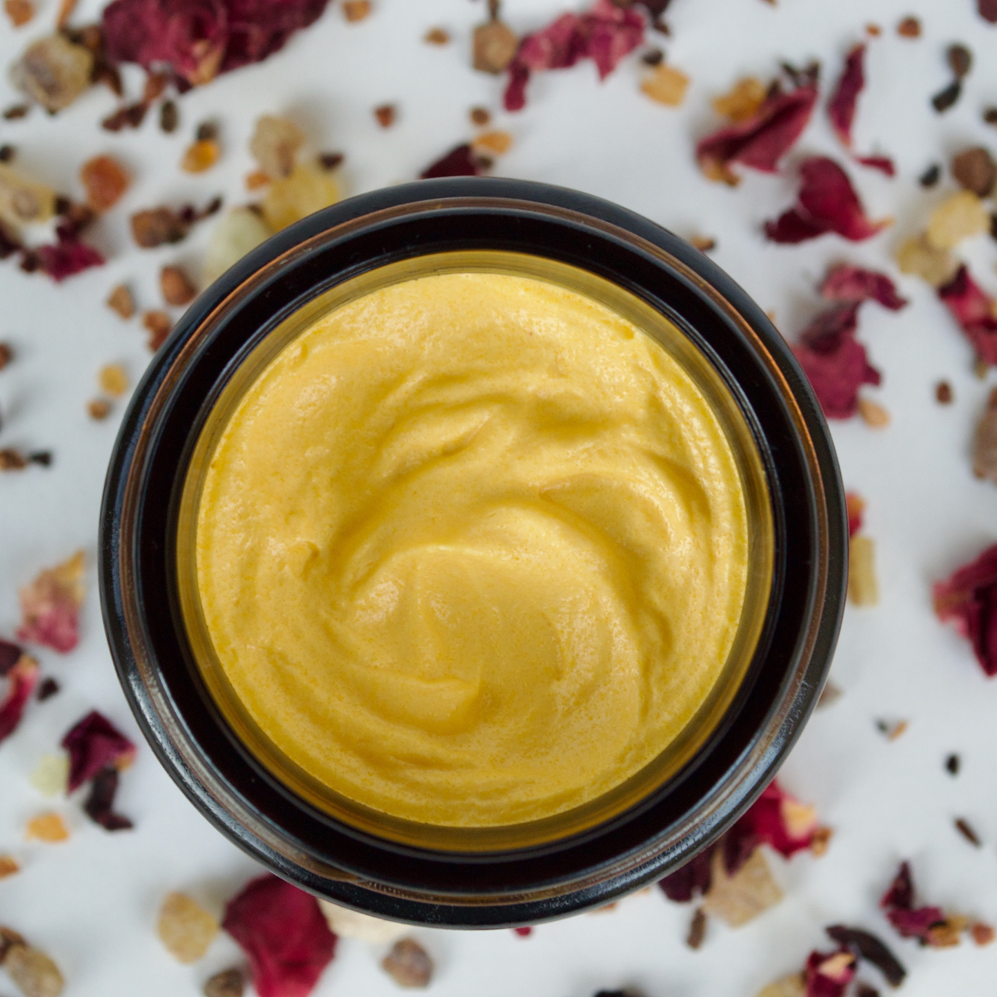 Seabuckthorne Botanical Whipped Tallow Balm with Rose, Rosehip, Hibiscus, Frankincense & Myrrh Resin