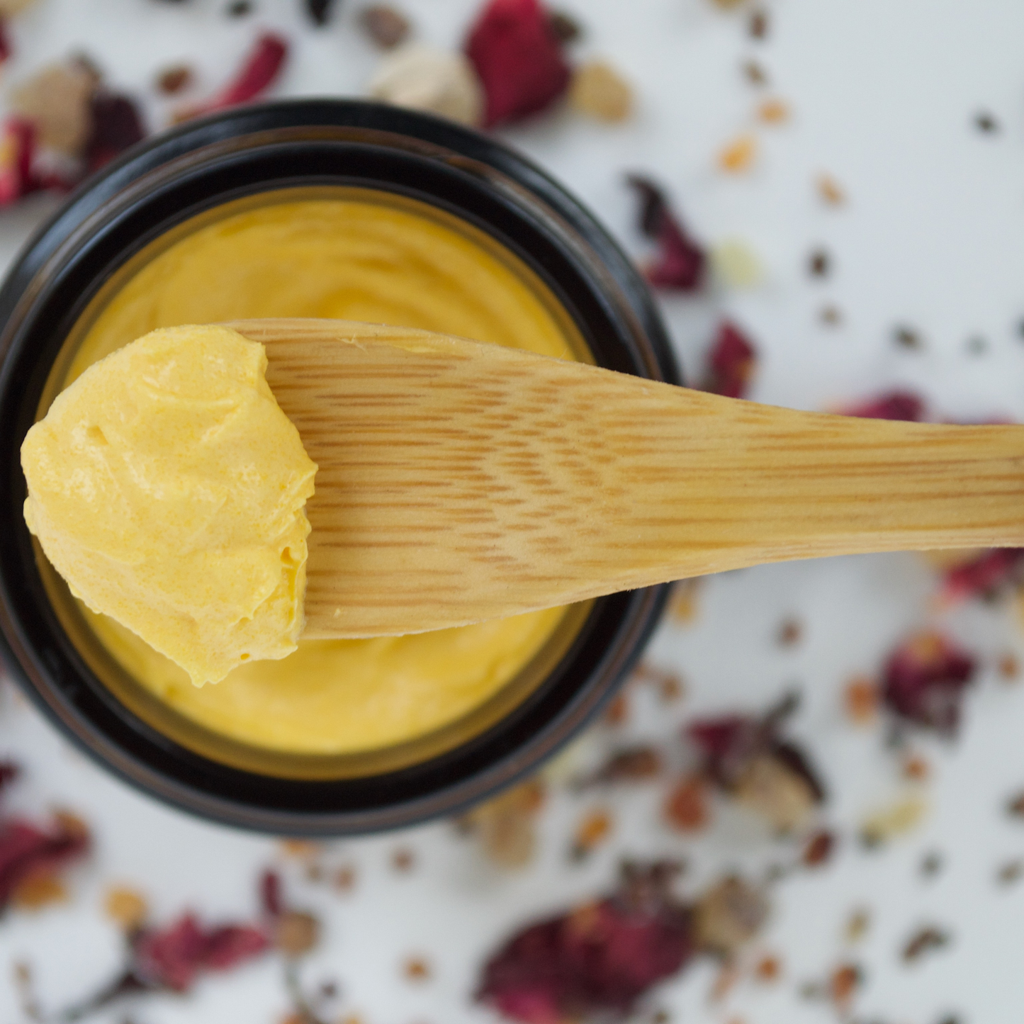 Seabuckthorne Botanical Whipped Tallow Balm with Rose, Rosehip, Hibiscus, Frankincense & Myrrh Resin
