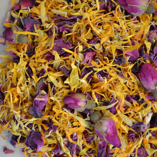 Red Rose Calendula Mix Flower Confetti