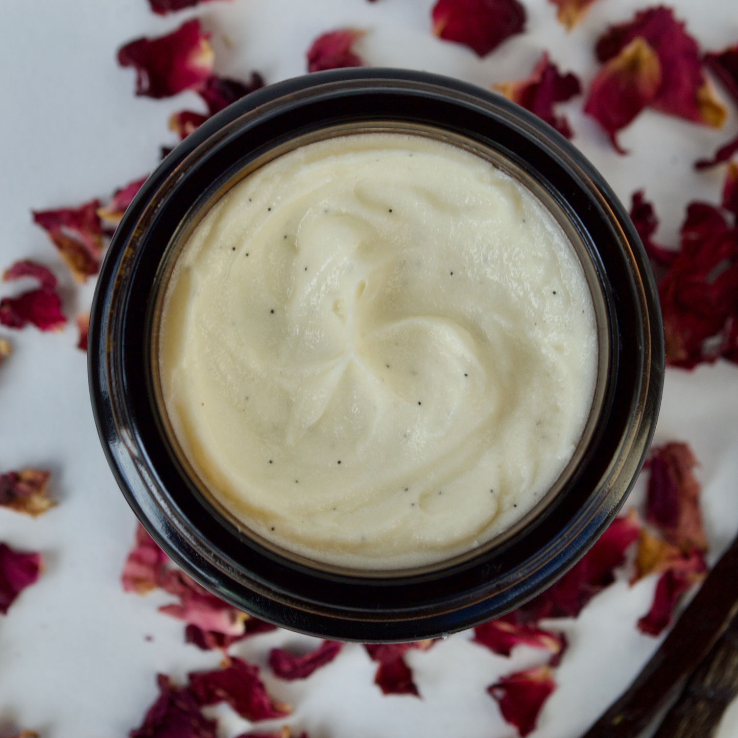 Organic Red Rose and Vanilla Whipped Tallow Balm