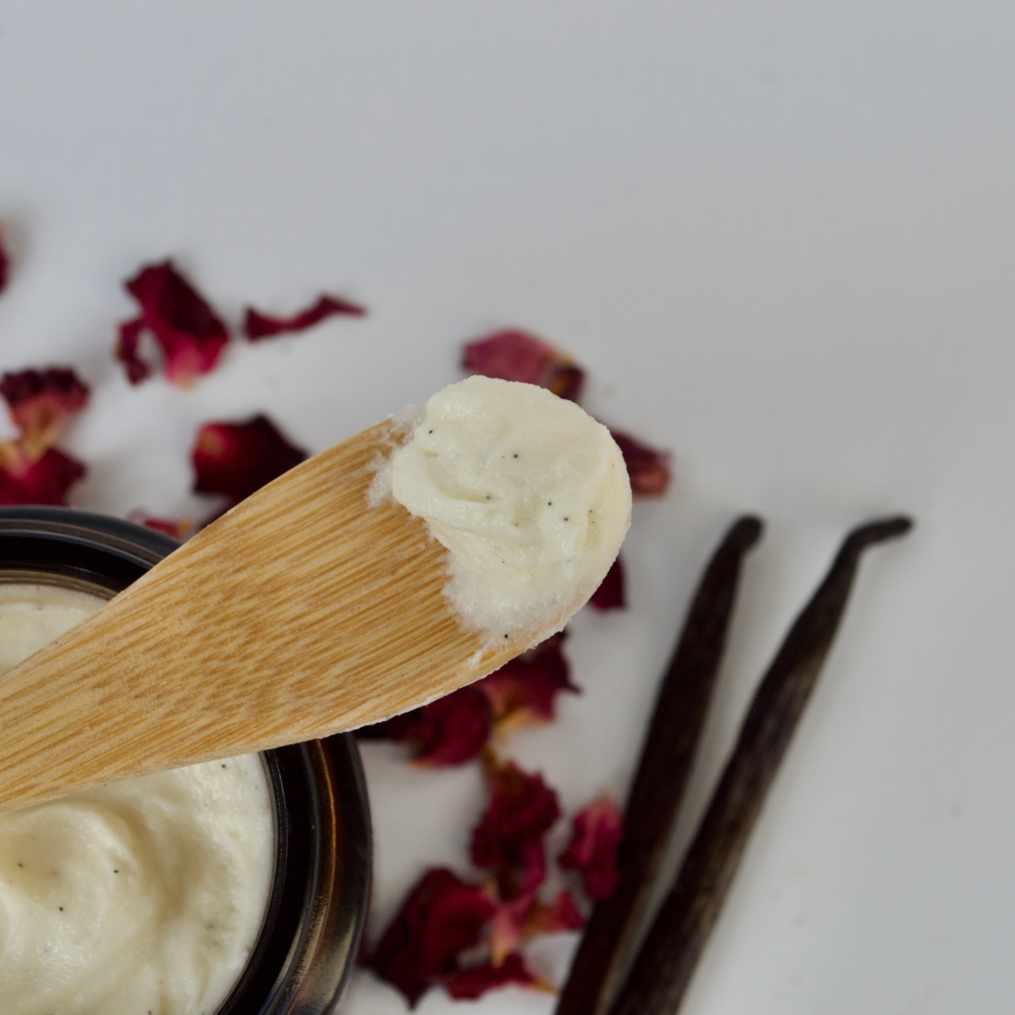 Organic Red Rose and Vanilla Whipped Tallow Balm