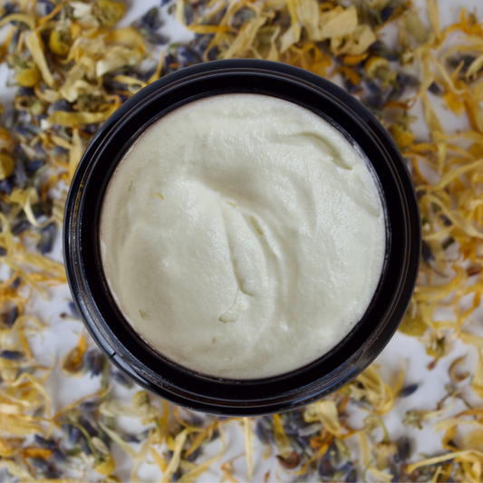 Moringa Botanical Whipped Tallow Balm with Calendula, Chamomile and Lavender
