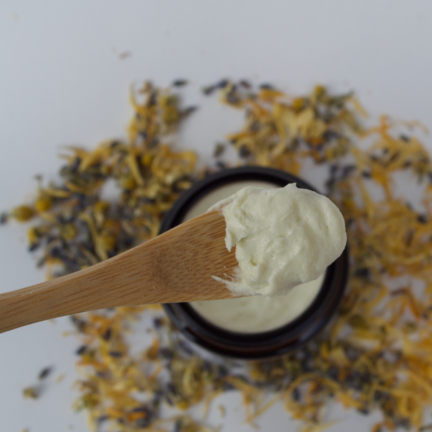 Moringa Botanical Whipped Tallow Balm with Calendula, Chamomile and Lavender