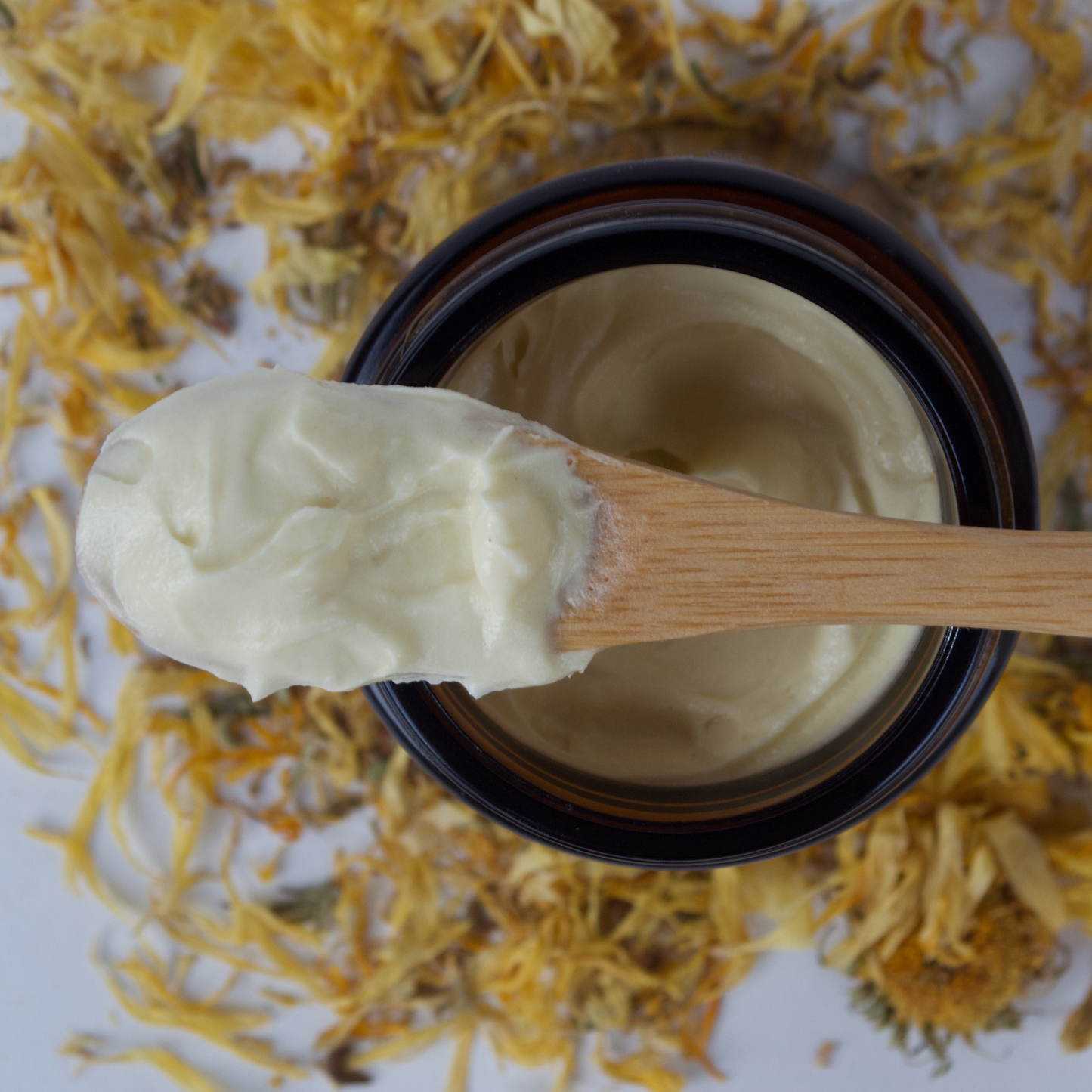 Calendula Whipped Tallow Balm with Calendula Infuse Jojoba Oil