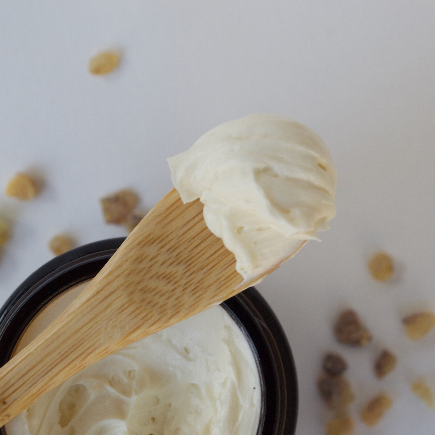 Frankincense Resin Whipped Tallow Balm and Frankincense infuse Jojoba Oil