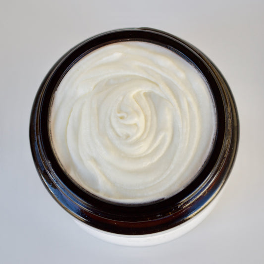 Castor Oil and Golden Jojoba Oil Whipped Tallow Balm with Frankincense Essential Oil
