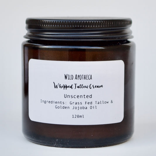 Unscented 2 Ingredients Whipped Tallow Balm